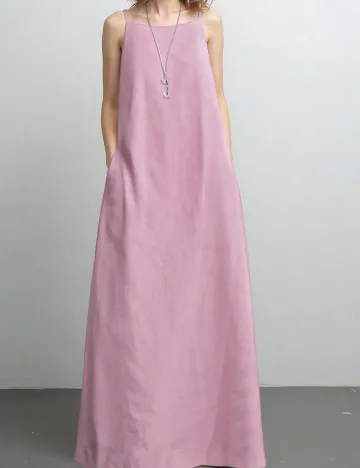 Rochie lunga SHEIN CURVE, roz