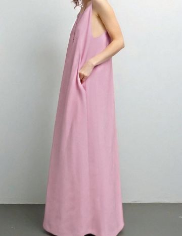 Rochie lunga SHEIN CURVE, roz