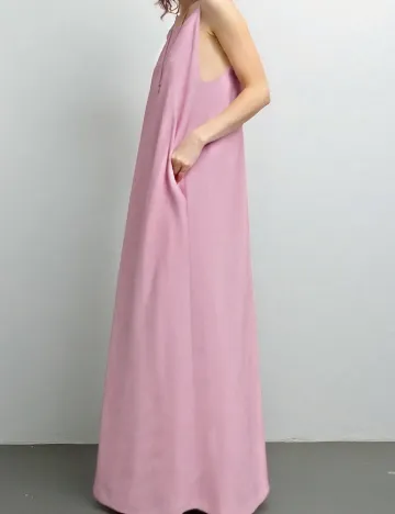 Rochie lunga SHEIN CURVE, roz