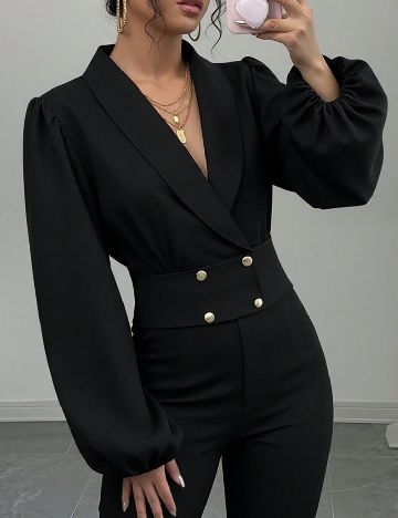 Bluza SHEIN, negru