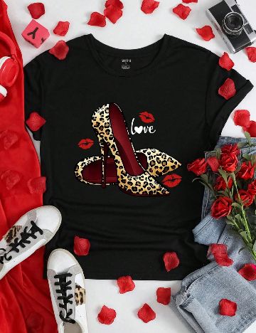 Tricou SHEIN, negru