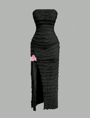 Rochie lunga SHEIN CURVE, negru