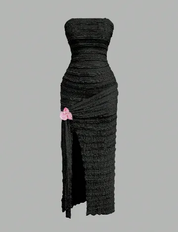 Rochie lunga SHEIN CURVE, negru