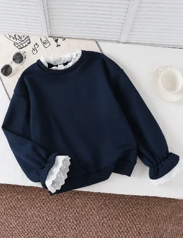 Bluza Shein Kids, bleumarin
