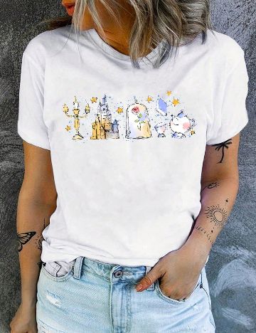 Tricou SHEIN, alb