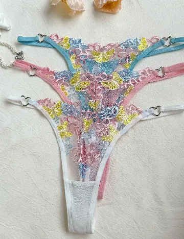 Set chiloti 3 perechi SHEIN, mix culori