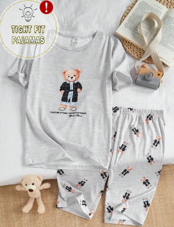 Pijama Shein Kids, gri