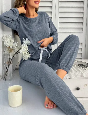 Pijama SHEIN, albastru