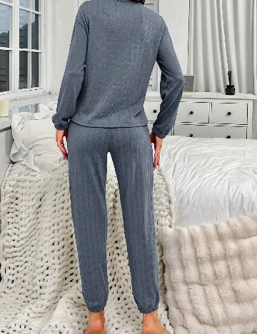 Pijama SHEIN, albastru