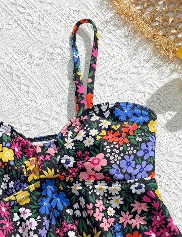 Costum de baie Shein Kids, mix culori