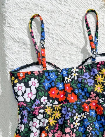 Costum de baie Shein Kids, mix culori