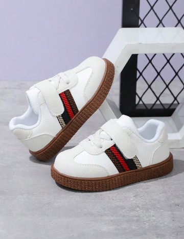 Adidasi Shein Kids, alb
