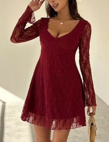 Rochie scurta SHEIN, visiniu
