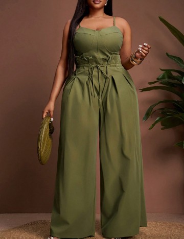 Compleu SHEIN CURVE, verde