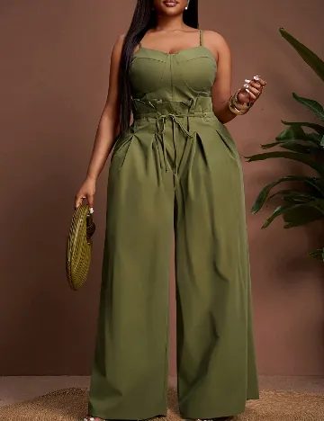 Compleu SHEIN CURVE, verde