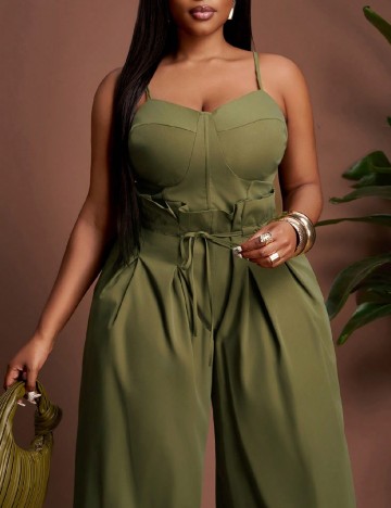 Compleu SHEIN CURVE, verde