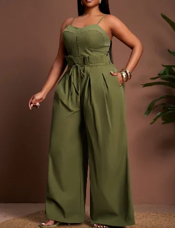 Compleu SHEIN CURVE, verde