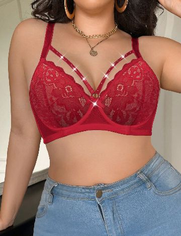 Sutien SHEIN, rosu