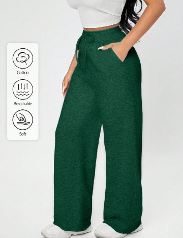 Pantaloni SHEIN, verde