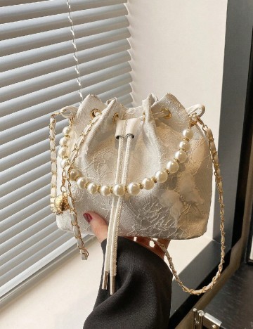 Geanta SHEIN, alb
