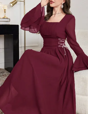 Rochie lunga SHEIN, magenta