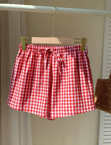 Pantaloni scurti SHEIN, rosu