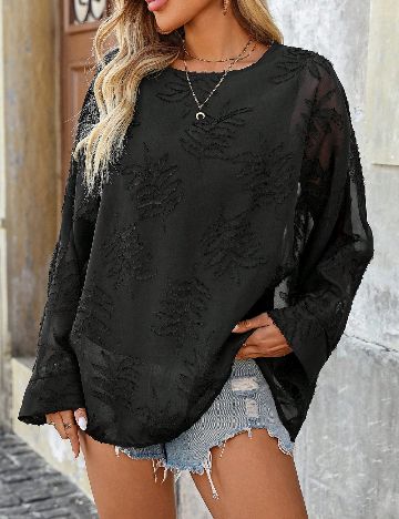 Bluza SHEIN, negru