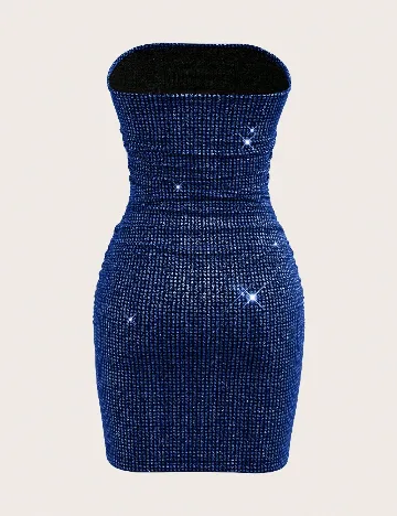 Rochie scurta SHEIN, albastru