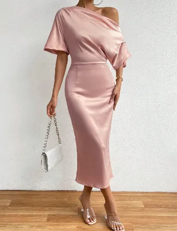 Rochie medie SHEIN, roz