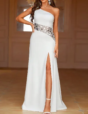 Rochie lunga SHEIN, alb