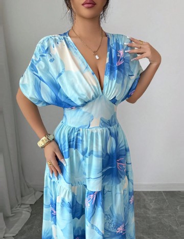 Rochie lunga SHEIN, turcoaz