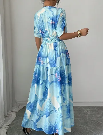 Rochie lunga SHEIN, turcoaz