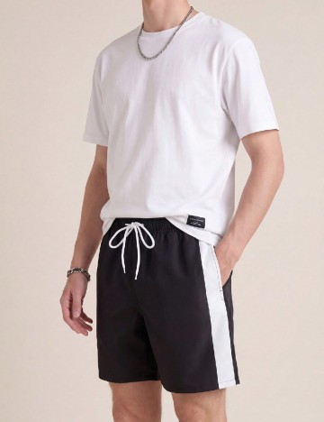 Pantaloni scurti SHEIN, negru