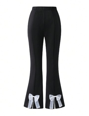Pantaloni Shein Kids, negru