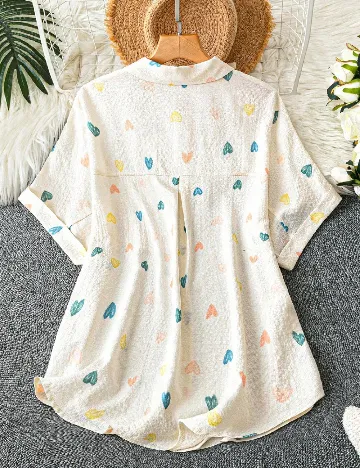 Camasa SHEIN CURVE, crem
