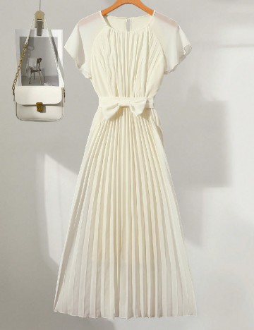 Rochie lunga SHEIN, ecru