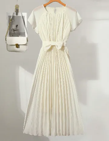 Rochie lunga SHEIN, ecru