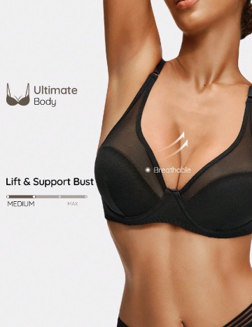 Sutien SHEIN, negru