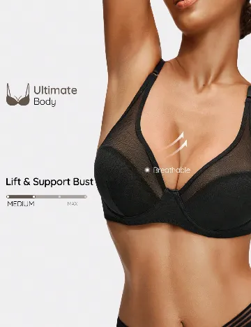 Sutien SHEIN, negru