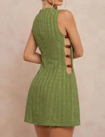 Rochie scurta SHEIN, verde