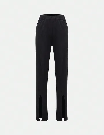 Pantaloni Shein Kids, negru