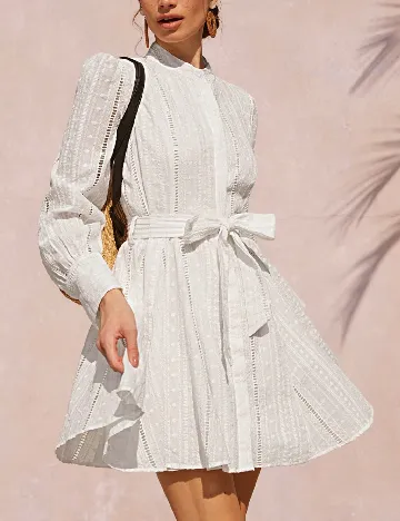 Rochie scurta SHEIN, alb
