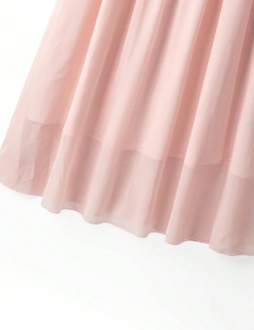 Rochie lunga SHEIN CURVE, roz