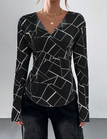 Bluza SHEIN, negru