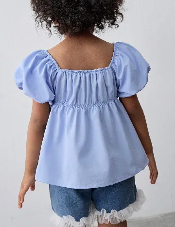 Bluza Shein Kids, albastru