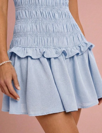 Rochie scurta SHEIN, albastru