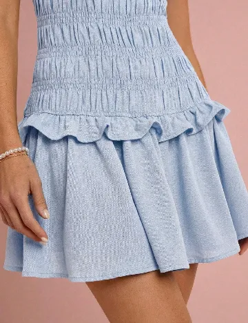Rochie scurta SHEIN, albastru