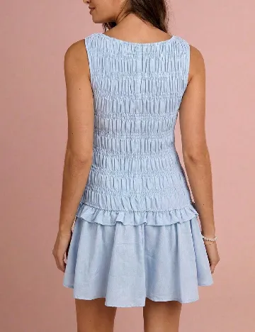 Rochie scurta SHEIN, albastru
