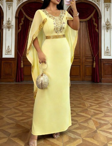 Rochie lunga SHEIN, galben