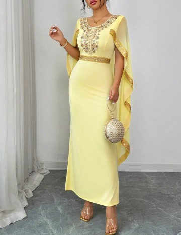 Rochie lunga SHEIN, galben